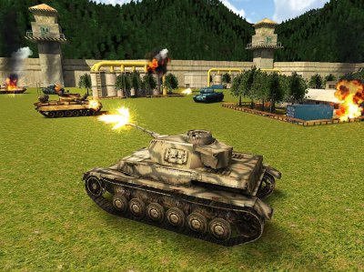 World War Tank Battle 3D