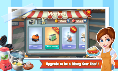 Rising Super Chef:Cooking Game